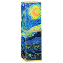 Lipstick Pin Cushion Retractable Sew Needle Oil Painting Tube (Starry Sky)