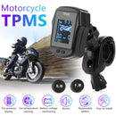 Waterproof Motorcycle TPMS External Sensor Tire Pressure Monitoring System Newly