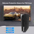 Silicone Dustproof Protective Housing Cover for PS5 (Optical Drive Black) Newly