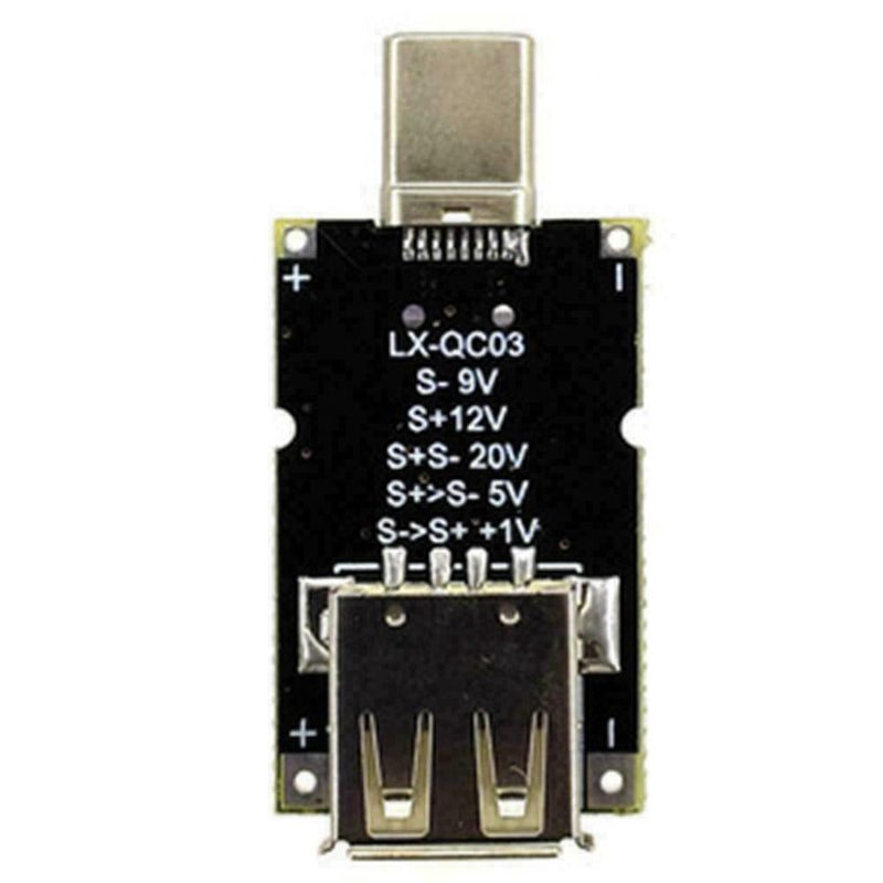 USB Type-C QCDecoy Trigger Board Output PD 2.0 3.0 UK. Trigger Adapter F1Z2