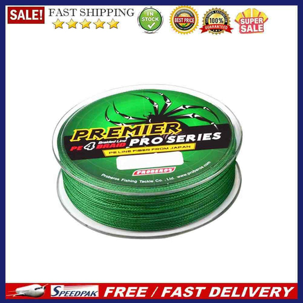 4 Strands 100m Super Strong Braided Fishing Line PE Fish Cord Fishing Tackle