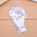 A Bouquet of Flowers Metal Cutting Die Stencil DIY Scrapbooking Craft Tool-16088