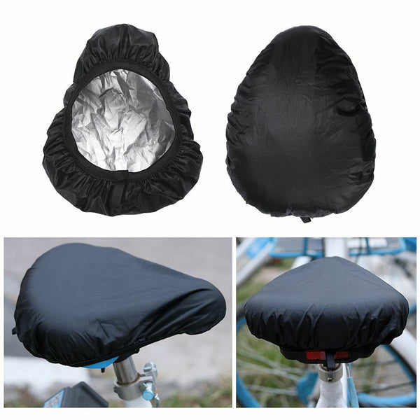 Elastic Dust Protect Bicycle Seat Rain Cover Rain Resistant Bike Saddle Cover