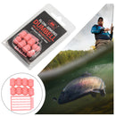 Sinking Artificial Soft Bait Dumbbell Fishing Lures w/ Stoppers Kit (Pink) Newly