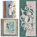 Christmas Snowman Metal Cutting Dies Stencils Scrapbooking Embossing DIY I0M2
