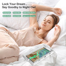 Portable Lock Bin Universal Mobile Phone Self-discipline Case Box White