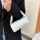 Women PU Leather Clutch Bag Solid Female Cylinder Tote Phone Small Purse Handbag