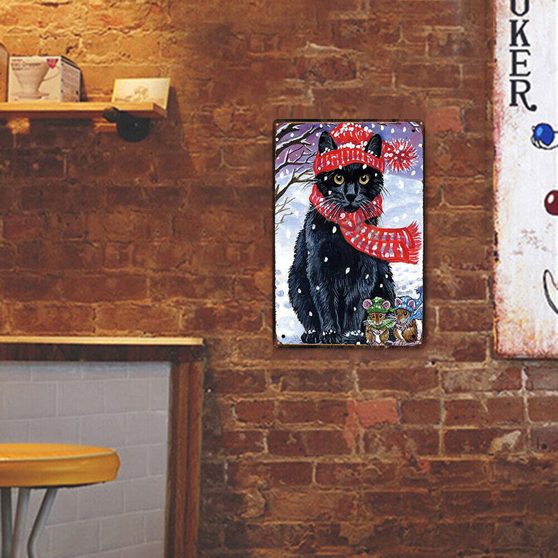 #A Pug Retro Metal Plate Tin Sign Plaque Wall Home Decor Iron Painting Accesso