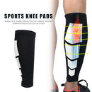 Elastic Compression Calf Sleeve Basketball Football Sport Calf Support (M)