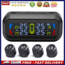 Solar TPMS AN-10C LCD Digital Display Car Tire Pressure Monitoring Alarm System