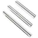 3pcs Stainless Steel Rolling Pin Non-stick Pastry Kitchen Baking Tool(L)