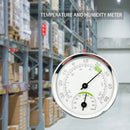 Mini Pointer Thermometer Hygrometer Room Humidity Temperature Meter (White)