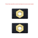 Copper Sliding Nut Kayak Side Track Rail Fishing Rod Pole Holder for Kayak