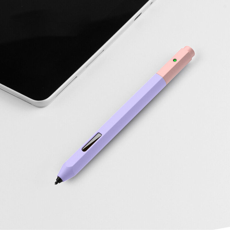 Stylus Protective Cover Non-slip Sweat-proof Tablet Pen Protector (Purple)