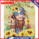 Diamond Painting 5D DIY Cool Girl Full Round Drill Rhinestone Picture