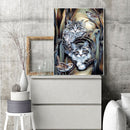 Diamond Painting Cat Full Round Drill Picture of Rhinestone DIY Drawing Kit