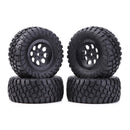 4pcs 107mm Rim Tire Upgrade Parts Rc Rim Tyre for 1/10 Traxxas Slash Hsp Hpi