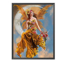 Full Cross Stitch 11CT Moon Fairy Counted Embroidery DIY Needlework Kits Crafts