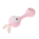 0-12M Baby Cute Hand Bells Rattle Ring Bell Early Educational Toys/Pink Newly