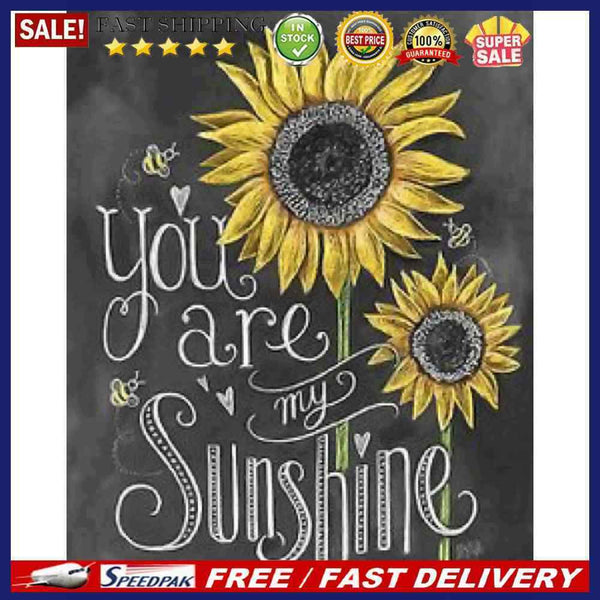Sunflower Diamond Painting 5D DIY Full Square Drill Rhinestone Needlework Gifts