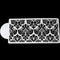 Lace Flower Border Fondant Cake Stencil Baking Tool Decor Damask Mould P0K7
