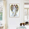 5D Girl Dream Diamond Painting Luminous Special Shape Partial Drill V048 Newly