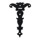 Retro Hinge Door Connector Zinc Alloy Drawer Furniture Hinge Door (Black) Newly