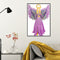 Diamond Painting Rhinestone 5D Special Shaped DIY Mosaic Kit Purple Angel Newly