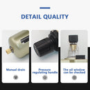 1/4 inch SMC Air Filter Pressure Regulator Trap Pneumatic Oil Water Separator