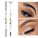 Long Lasting Double-end Eyebrow Pencil Ultra-Fine Eyebrow Stick (Brown) Newly