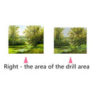 5D DIY Four Season Scenery Full Drill Diamond Painting Embroidery Craft(A)