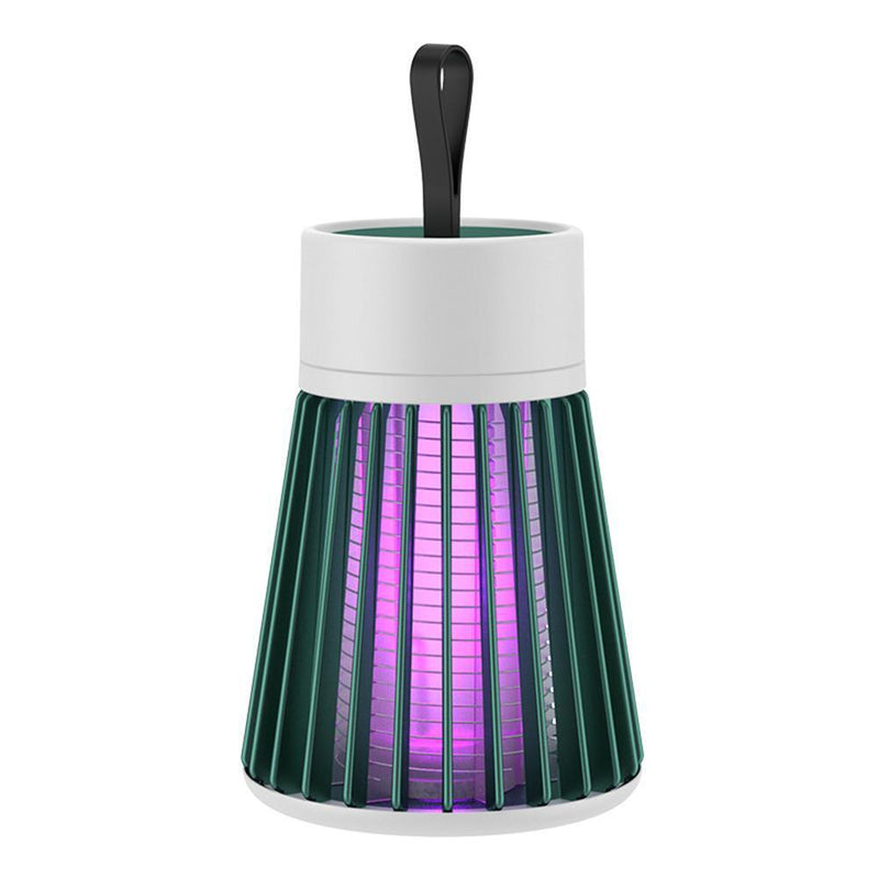 Electric Mosquito Kill Lamp LED Light Home Fly Bug Insect Trap (USB Green)