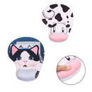 Cute Cartoon Soft Wrist Support Mice Mat Mouse Pad Wrist Rest For PC Laptop