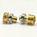 Garden Hose Repair Mender Kit Hose Connector 3/4 Male Set Connector V7J5