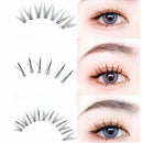 Individual Lashes Short Stem Russian Volume Eyelashes Fishtail Mixed A Shape