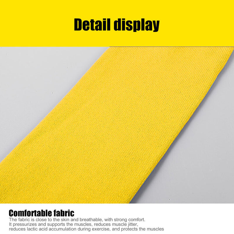 1 Pair Football Shin Guard Leg Socks Pads Soccer Legging Sleeves Protective G