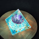 Energy Generator Orgone Pyramid Healing Crystal Reiki Chakra Craft Home Decor