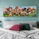 Cross Stitch Kits 11CT Stamped DIY Animal Full Embroider Embroidery Craft