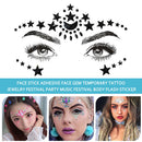 #A Temporary Makeup Face Tattoo Stickers Face Jewels Makeup Tool for Party Cosme