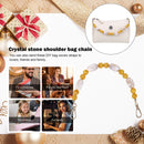 Purse Chain - 2 Piece Shoulder Bag Chain Strap Acrylic Bag Chain Handle Charms