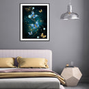 5D Diamond Painting Kit DIY Butterflies Full Square Drill Mosaic Picture Craf