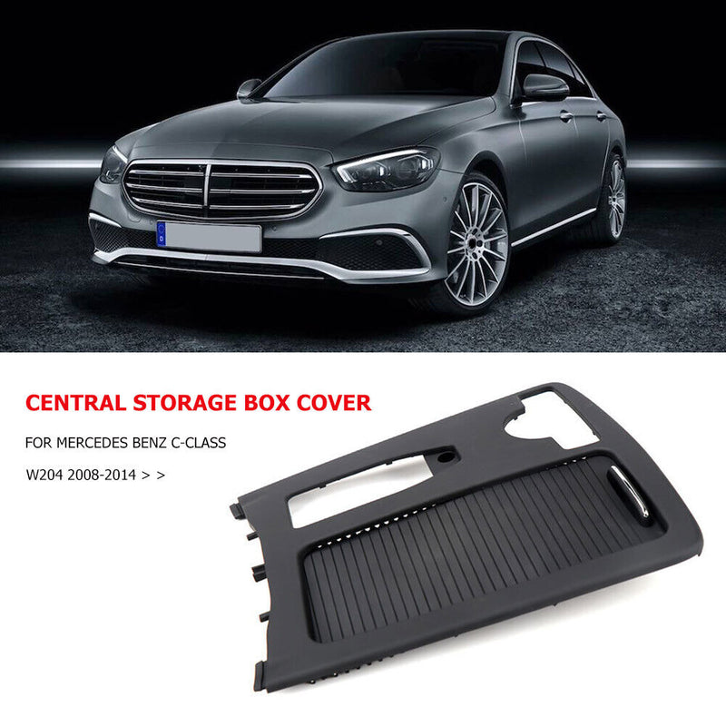 Armrest Box Water Cup Holder Slide Cover Shutters for Mercedes E-class W212/W