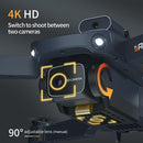 #A 2.4GHz Drone Dual 4K HD Camera Easy Auto Return Fixed Altitude FPV RC Quadcop