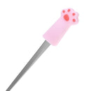 Stainless Steel Spoon with Silicone Handle Milk Coffee Ice TL