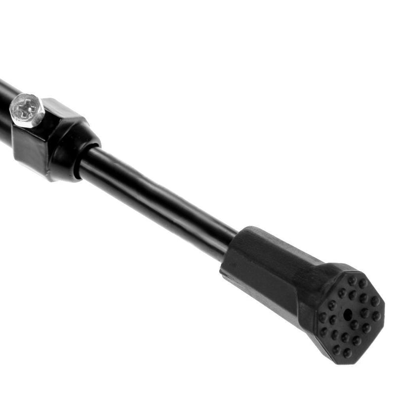 Heavy Duty Bike Cycling Kick Stand Adjustable Rubber Foot Frame(Blcak)