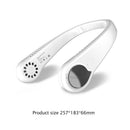 Portable Convenience Bladeless Tool Cooling Fan ABS for Outdoor Running Sup
