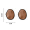 Women Round Women Gift Enamel Earring Geometric Stud Earrings Earrings Jewelry
