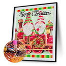 5D DIY Diamond Drawing Christmas Train Goblin Full Round Drill Decor (B5048)