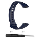 xintiandi silicone watch strap for Huawei Honor 3 smart bracelet, dark blue