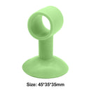 2pcs Anti-collision Doorknob Wall Crash Pad Door Handle Silencer (Green) Newly
